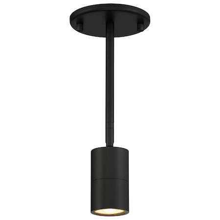 Access Lighting Cafe Dual Mount, 1 Light LED Wall Or Ceiling Spotlight, Matte Black Finish, Steel 72010LEDDLP-MBL